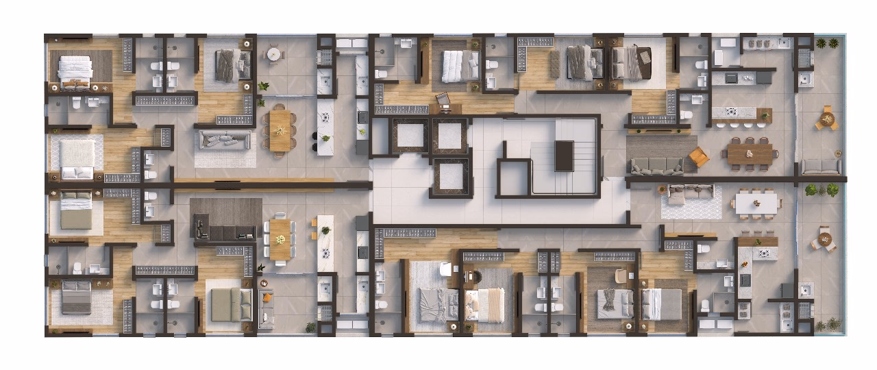 Apartamento 3 suítes em Balneário Perequê — Balneário Perequê, Porto Belo
