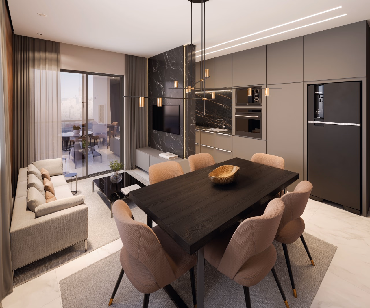 Apartamento 2 quartos em Jardim Praiamar — Jardim Praiamar, Itapema