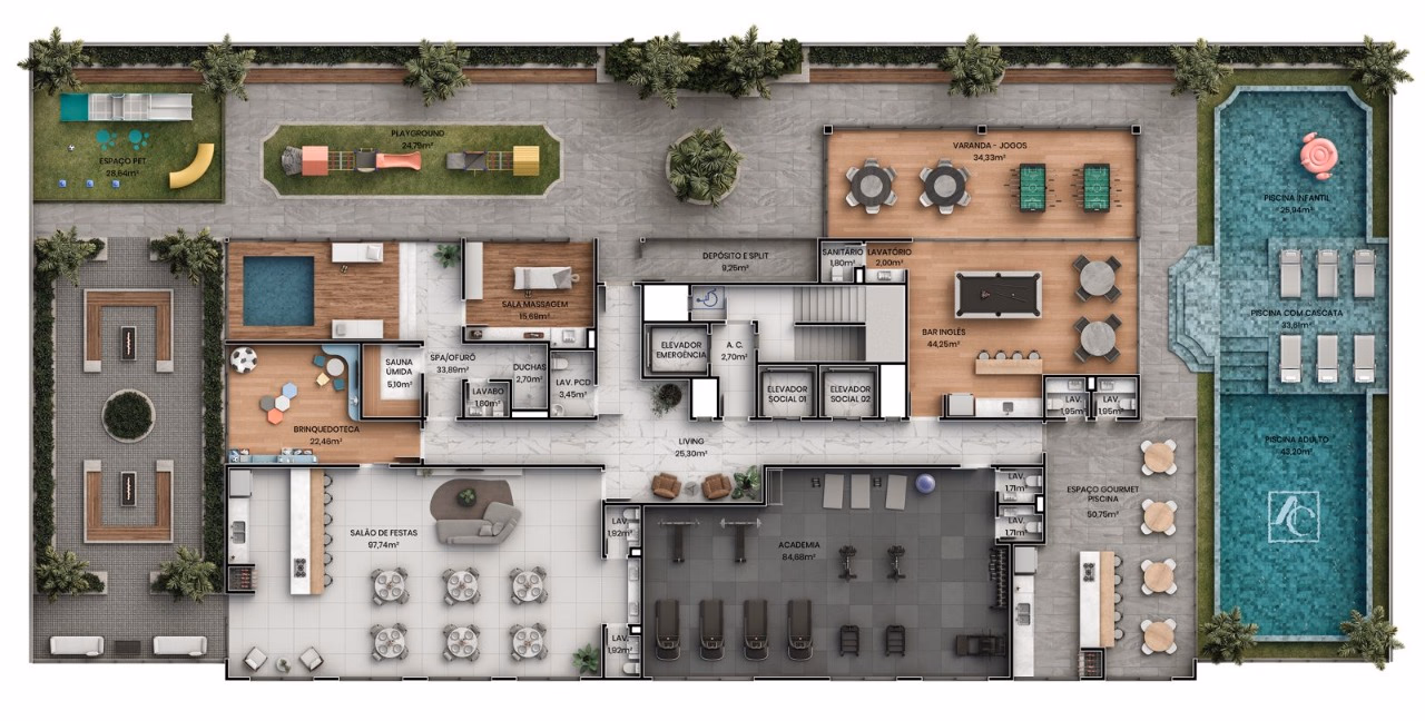 Apartamento a venda, Kensingto Palace, Balneário Perequê, Porto Belo-SC (12)