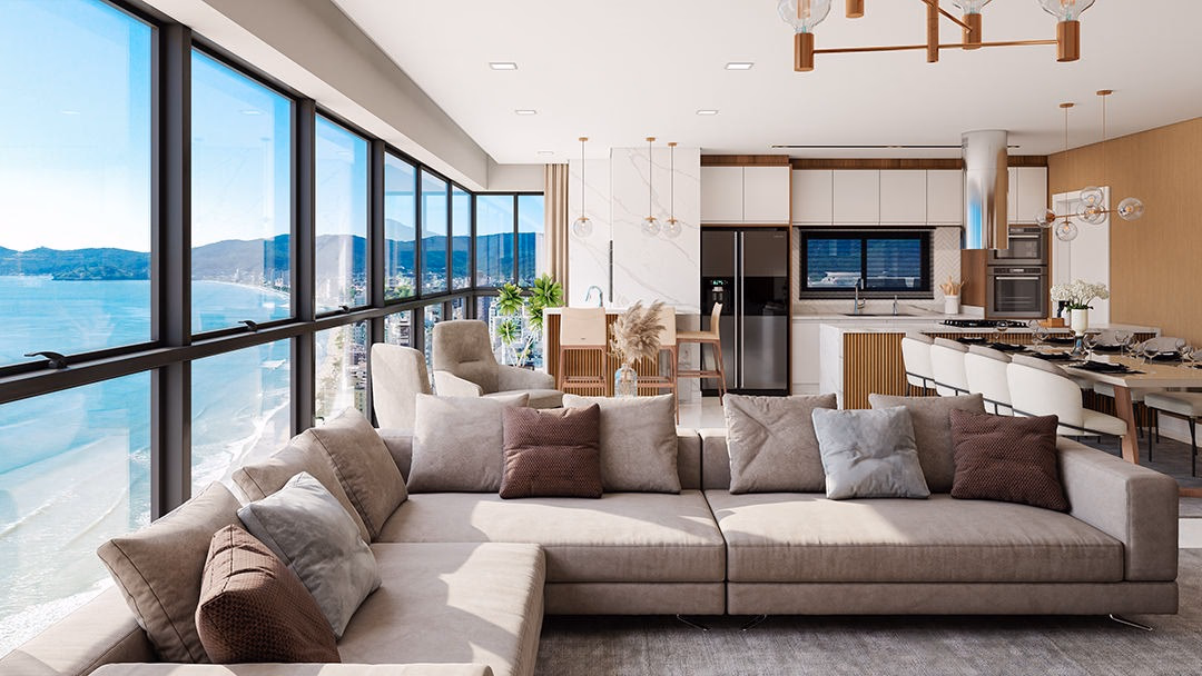 Apartamento 4 suítes em Meia Praia — Meia Praia, Itapema