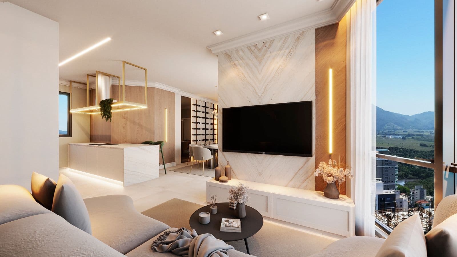 Apartamento 3 suítes em Meia Praia — Meia Praia, Itapema