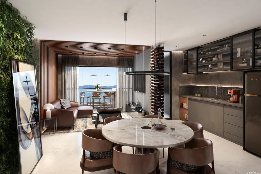 Apartamento 4 suítes em Meia Praia — Meia Praia, Itapema