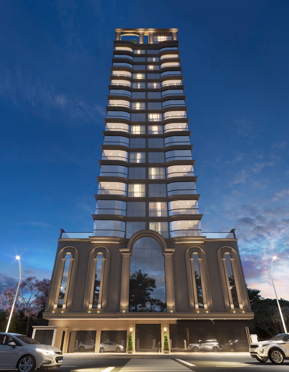 Mont Blanc Residence — Balneário Perequê