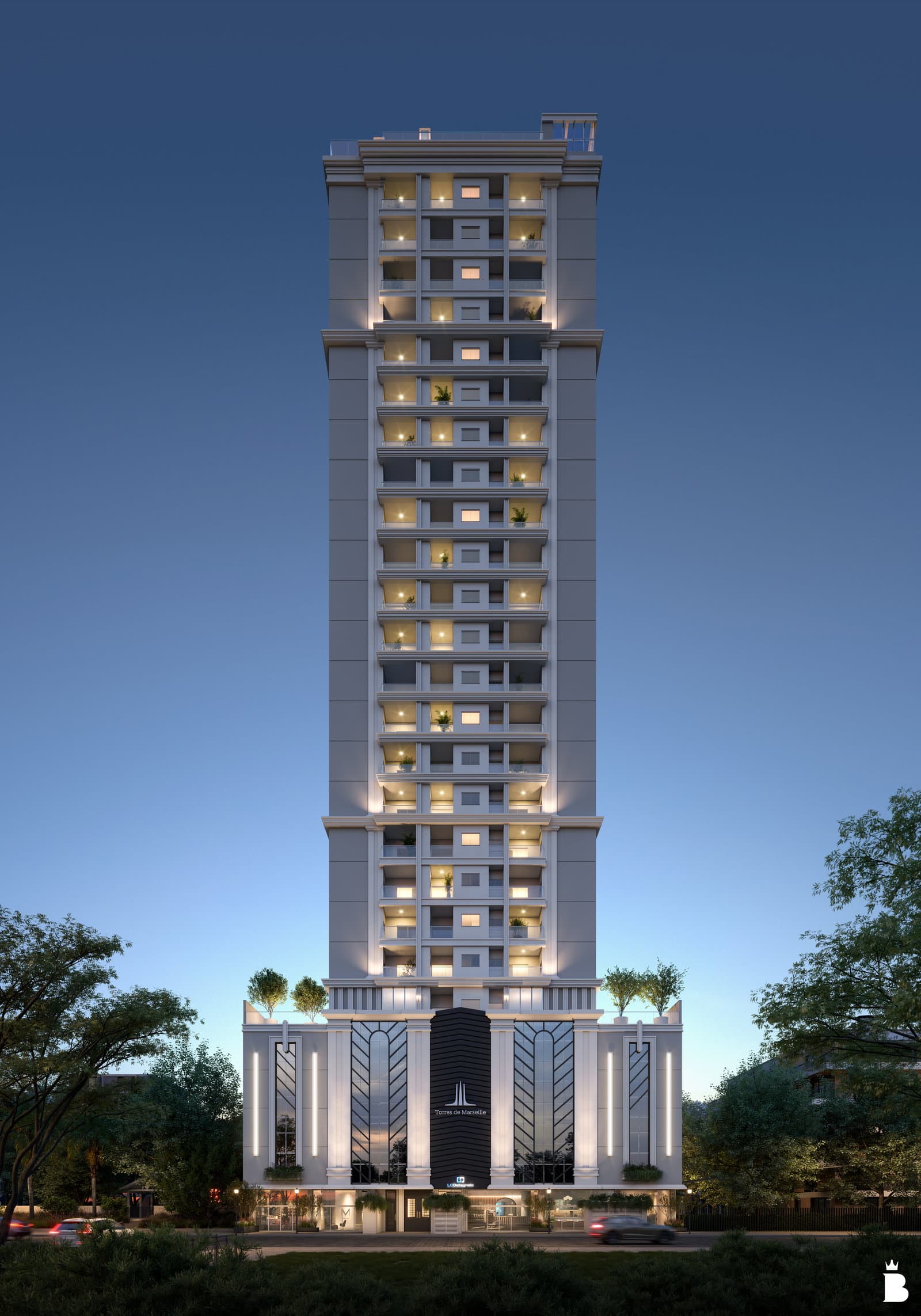 Torres de Marseille — Balneário Perequê