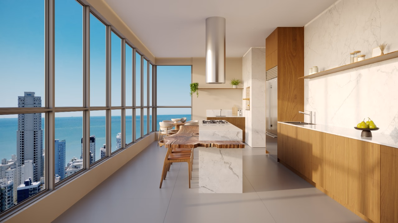 Apartamento 3 suítes em Meia Praia — Meia Praia, Itapema