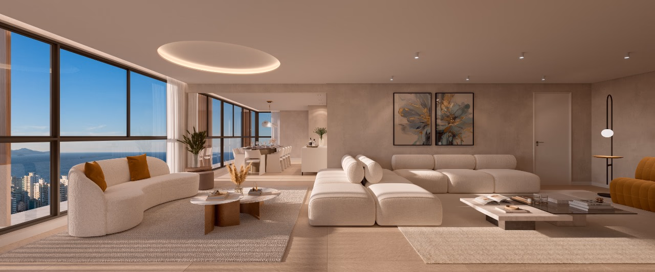 Apartamento 4 suítes em Balneário Perequê — Balneário Perequê