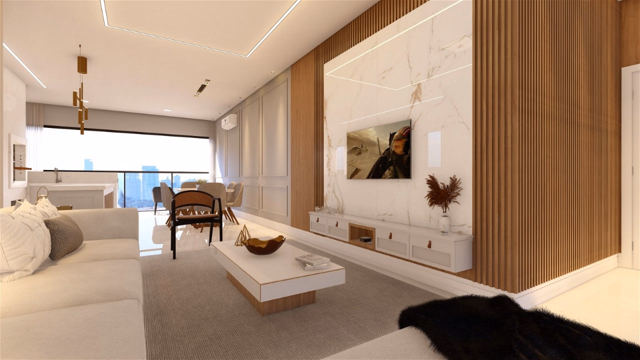 Apartamento 3 suítes em Balneário Perequê — Balneário Perequê