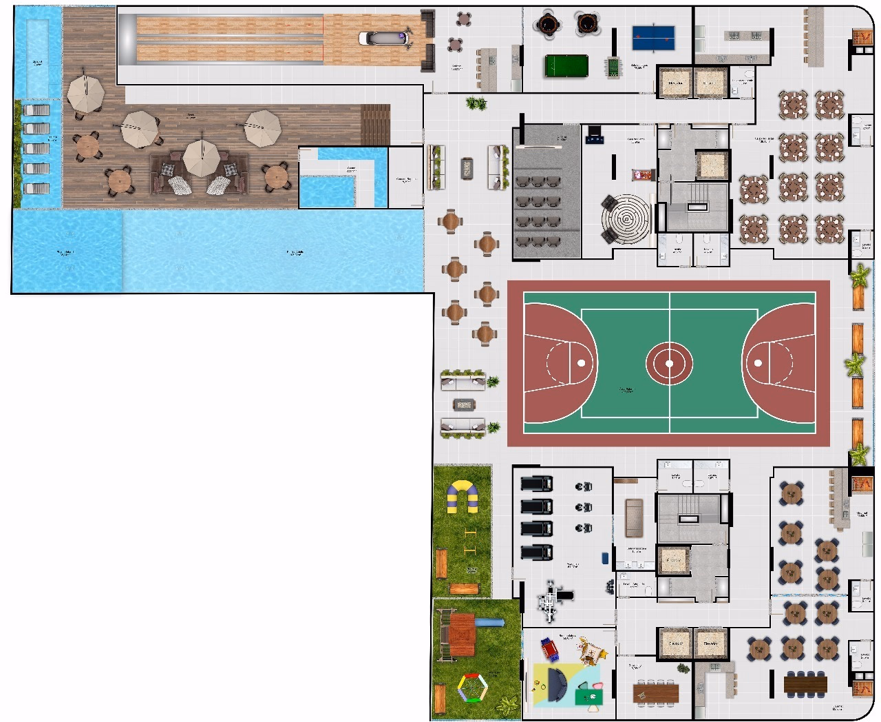 Apartamento 4 suítes em Meia Praia — Meia Praia, Itapema