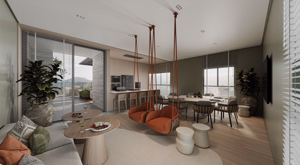 Apartamento 2 quartos em Meia Praia — Meia Praia