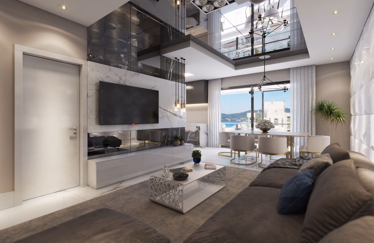 Apartamento 4 suítes em Meia Praia — Meia Praia, Itapema