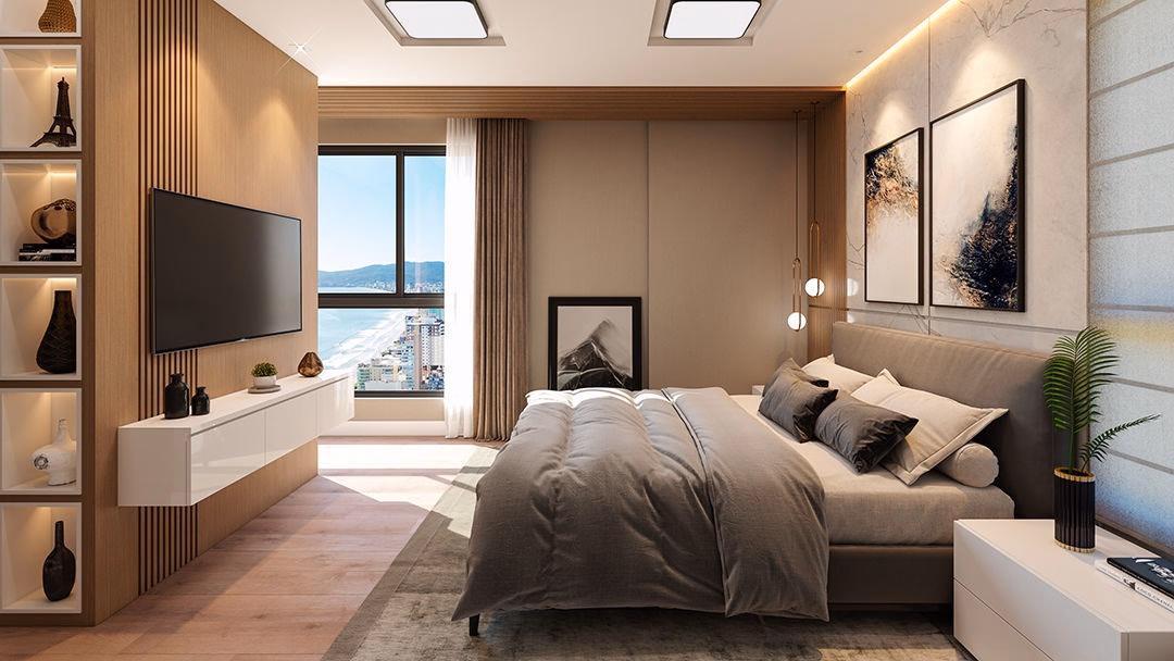 Apartamento 4 suítes em Meia Praia — Meia Praia, Itapema