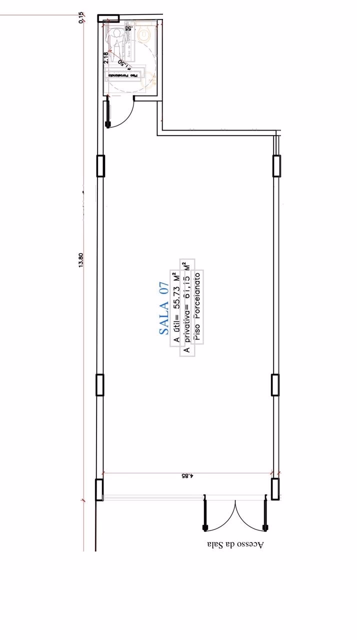Sala comercial em Meia Praia — Meia Praia, Itapema