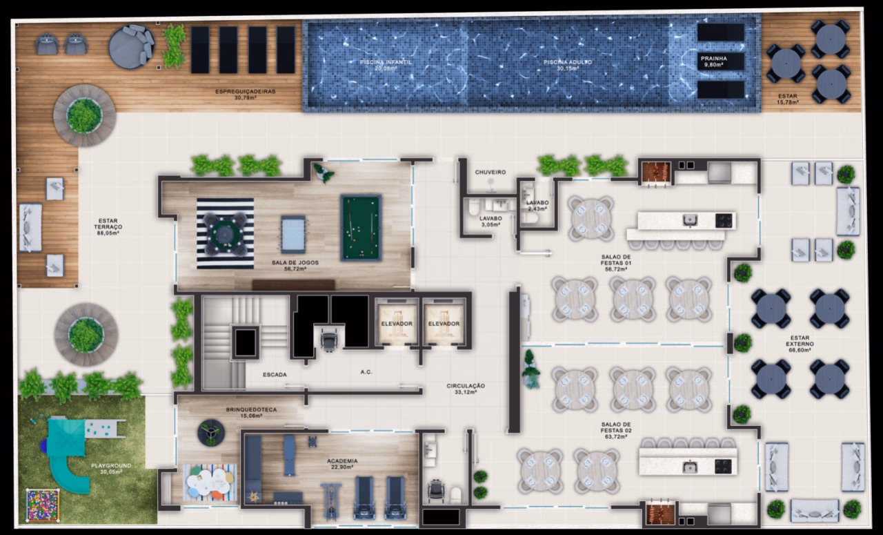 Apartamento a venda em Meia Praia, Itapema, (8)