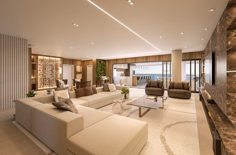 Apartamento 5 suítes em Meia Praia — Meia Praia, Itapema