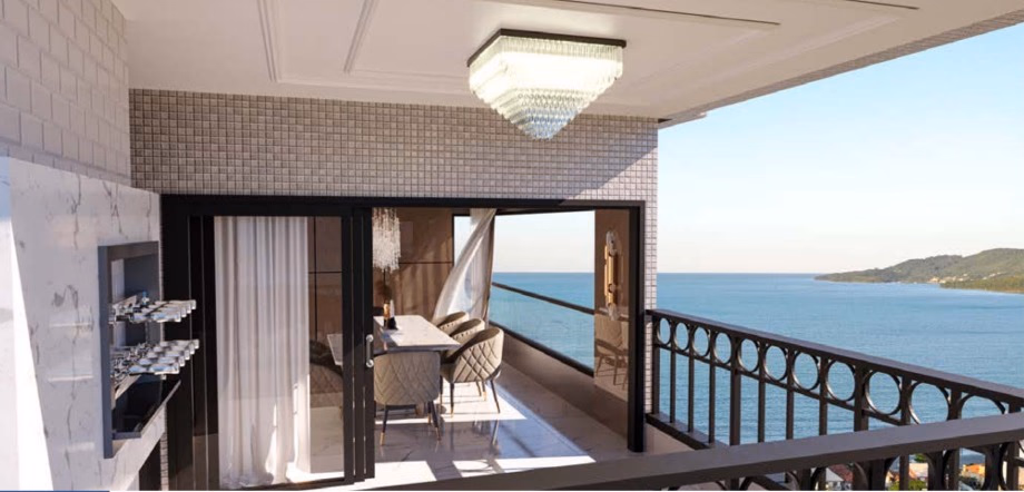 Apartamento 3 suítes em Balneário Perequê — Balneário Perequê