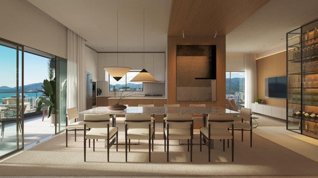 Apartamento 3 suítes em  — , 