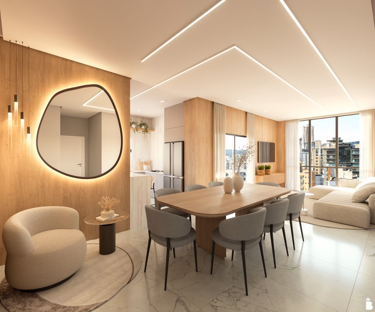 Apartamento 4 suítes em Meia Praia — Meia Praia, Itapema