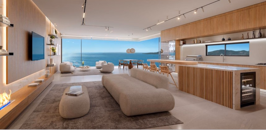 Apartamento 4 suítes em Meia Praia — Meia Praia, Itapema