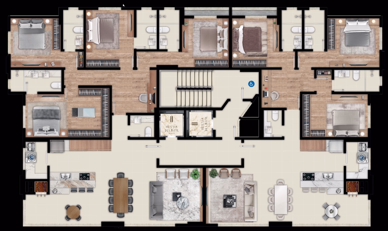 Apartamento 4 suítes em Meia Praia — Meia Praia, Itapema