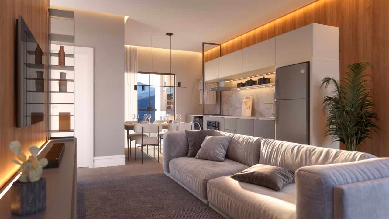 Apartamento 2 suítes em Meia praia — Meia praia, Itapema