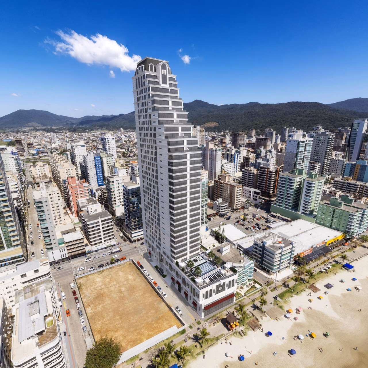 Apartamento 4 suítes em Meia Praia — Meia Praia, Itapema