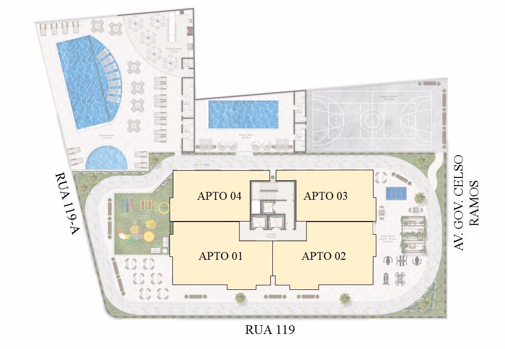 Apartamento com 03 suítes a venda no centro de Itapema (11)
