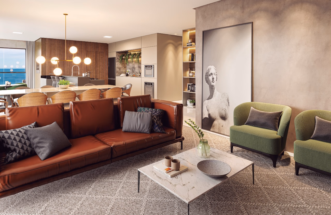 Apartamento 4 suítes em Meia Praia — Meia Praia, Itapema