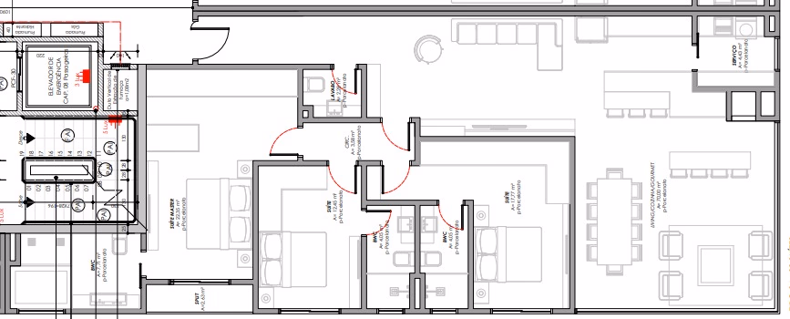 Apartamento 3 suítes em Balneário Perequê — Balneário Perequê