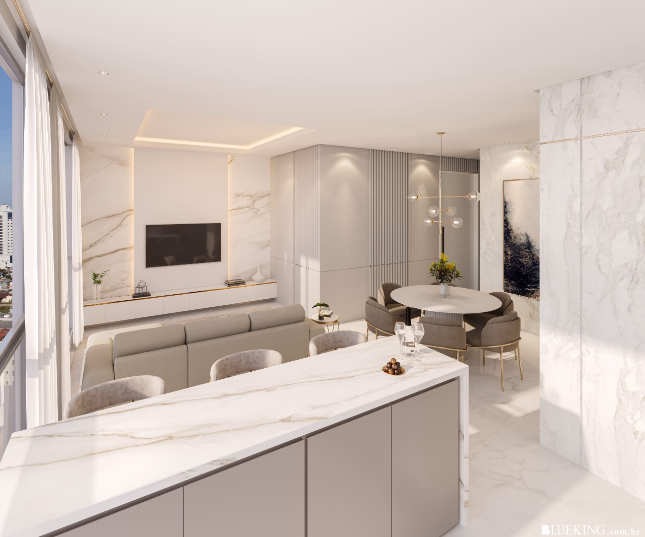 Apartamento 3 suítes em Meia Praia — Meia Praia, Itapema