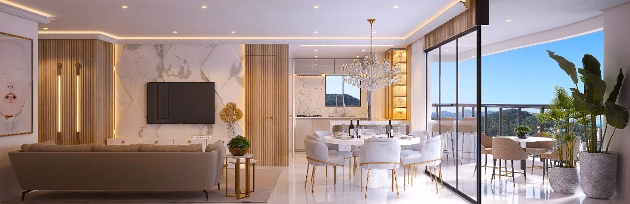 Apartamento 3 suítes em Meia Praia — Meia Praia