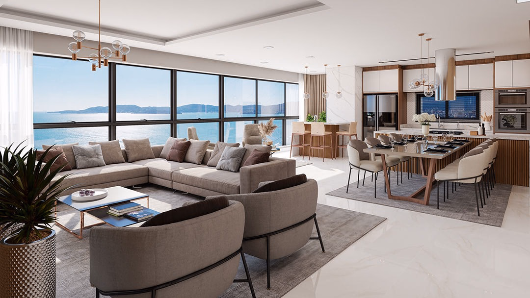 Apartamento 4 suítes em Meia Praia — Meia Praia, Itapema