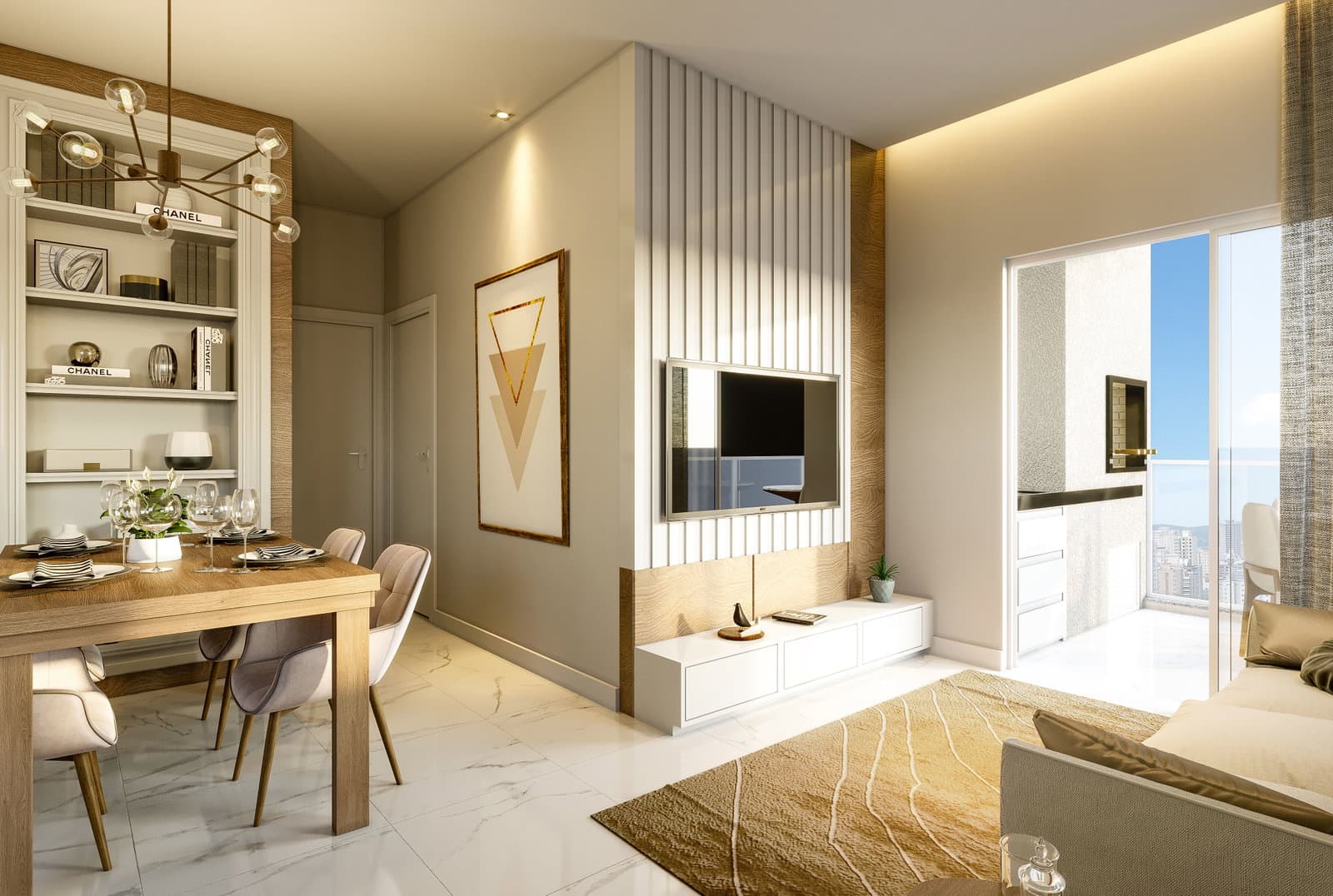 Apartamento 2 suítes em Jardim Praiamar — Jardim Praiamar, Itapema