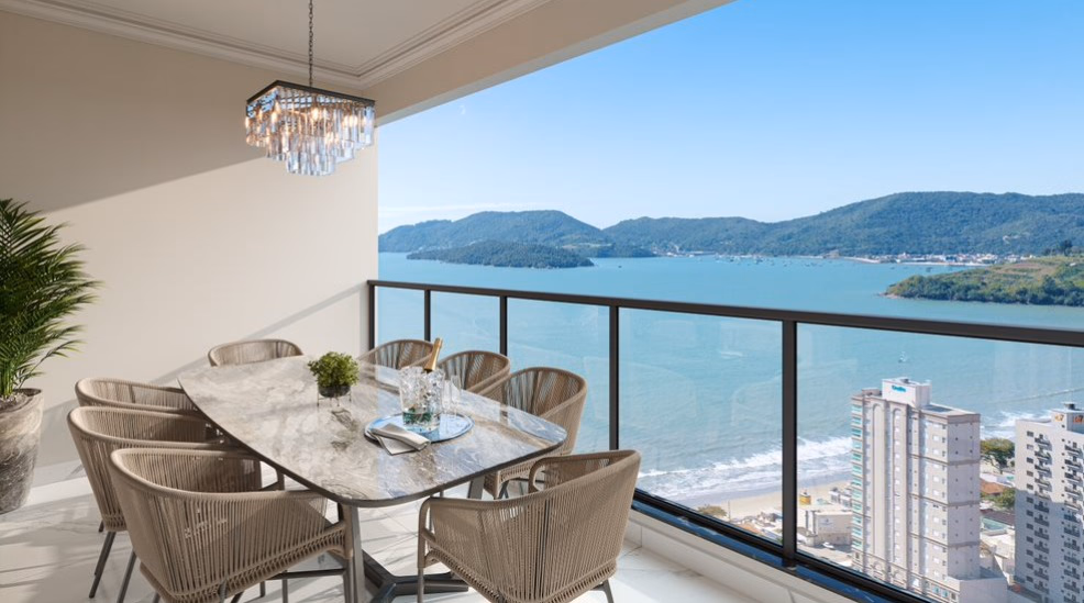 Apartamento 4 suítes em Balneário Perequê — Balneário Perequê, Porto Belo