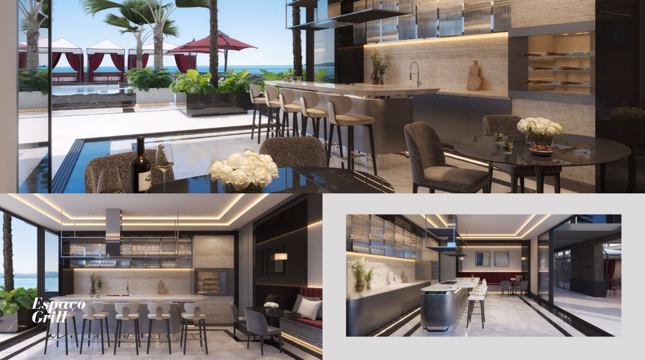 Apartamento 4 suítes em Meia Praia — Meia Praia, Itapema