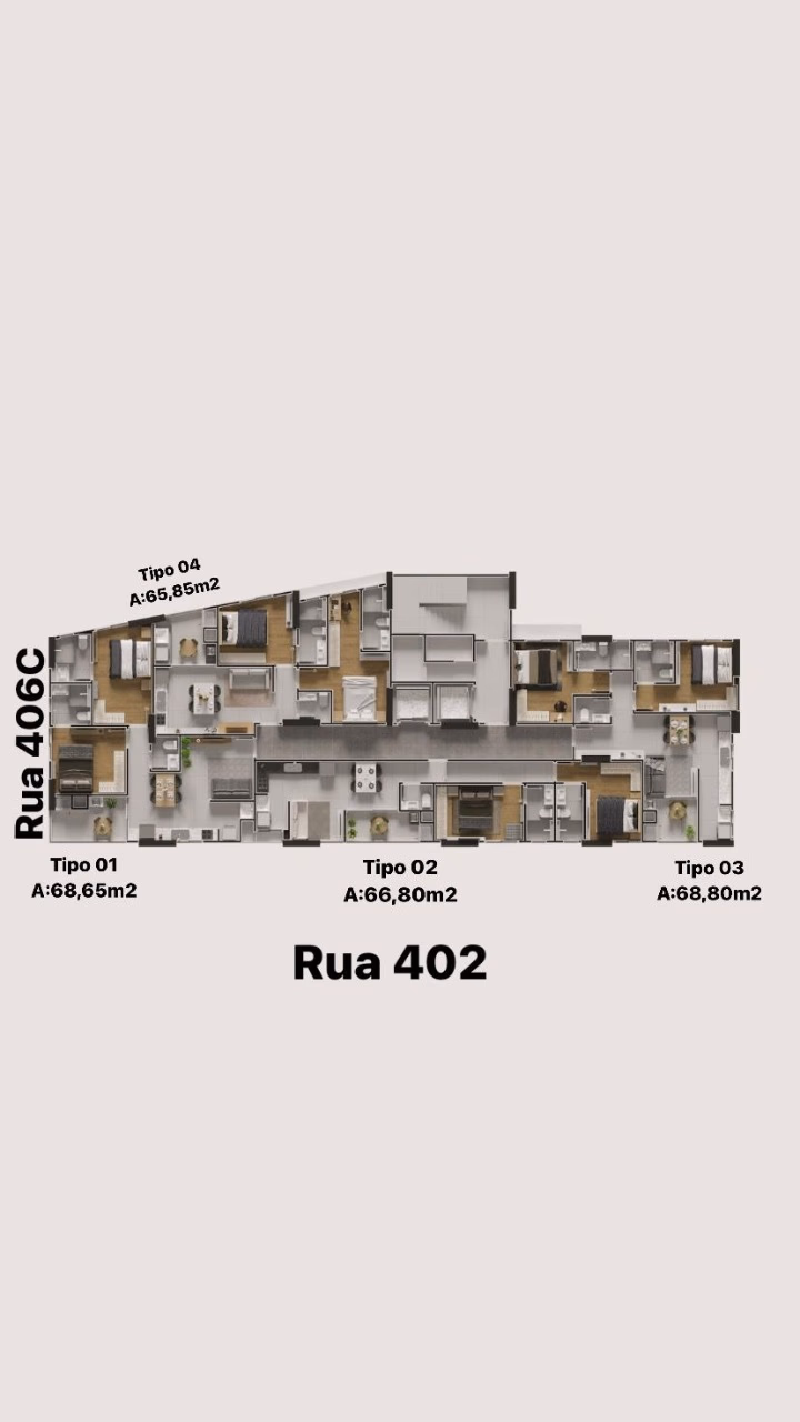 Apartamento 2 suítes em Morretes — Morretes, Itapema