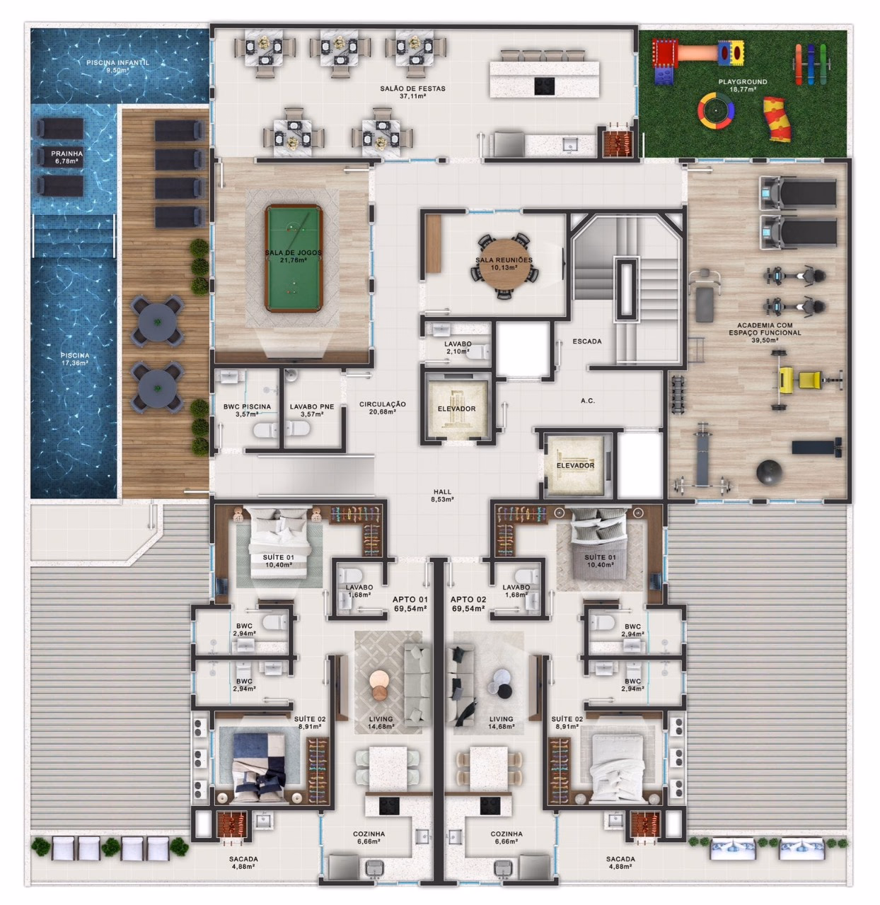 Apartamento a venda, Ebenezer Residence, Morretes, Itapema-SC (7)