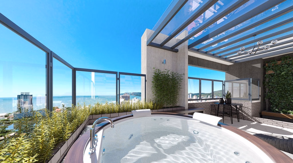 Cobertura 3 suítes em Balneário Perequê — Balneário Perequê