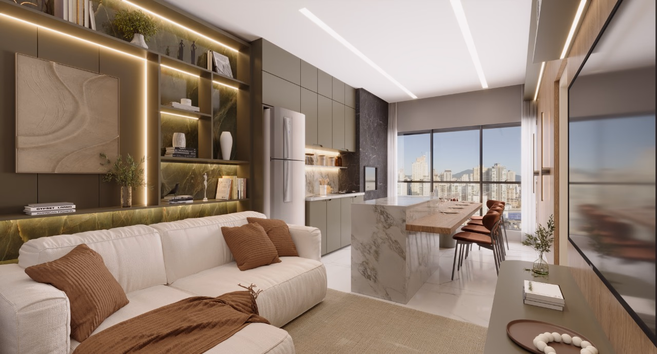 Apartamento 1 suíte em Meia Praia — Meia Praia, Itapema
