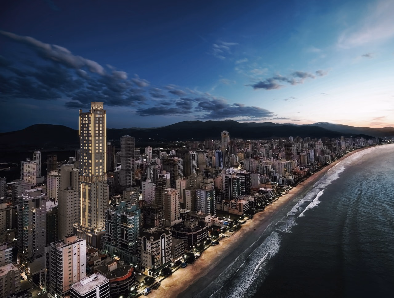 Apartamento 4 suítes em Meia Praia — Meia Praia