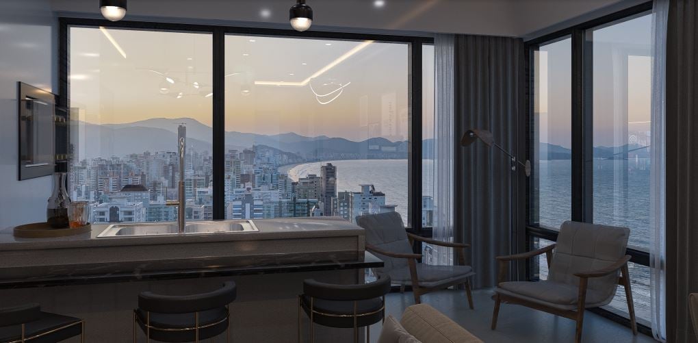Apartamento 3 suítes em Balneário Perequê — Balneário Perequê