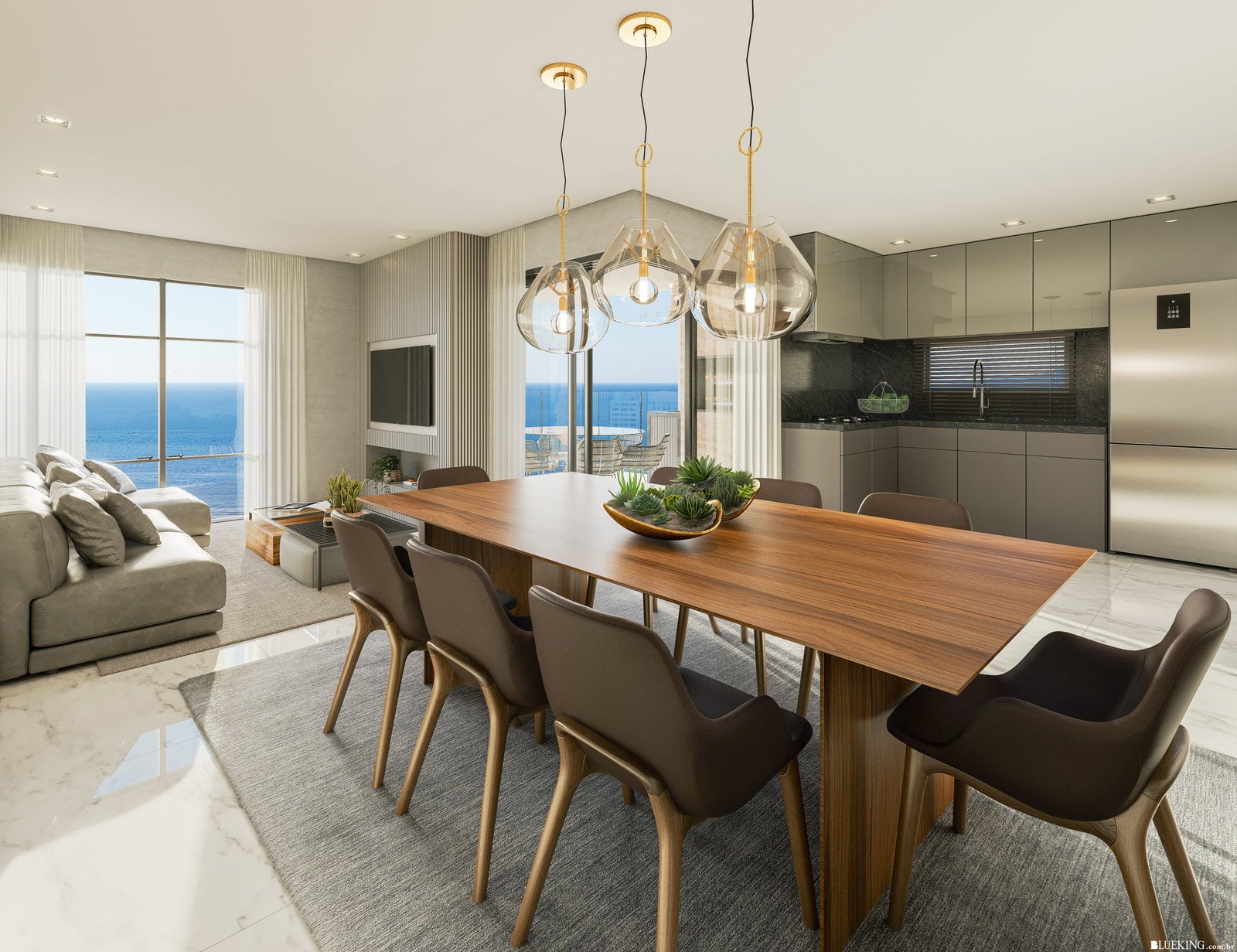 Apartamento 3 suítes em Balneário Perequê — Balneário Perequê