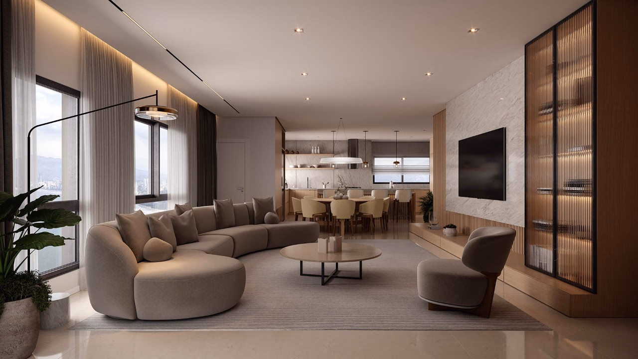 Apartamento 4 suítes em Centro — Centro