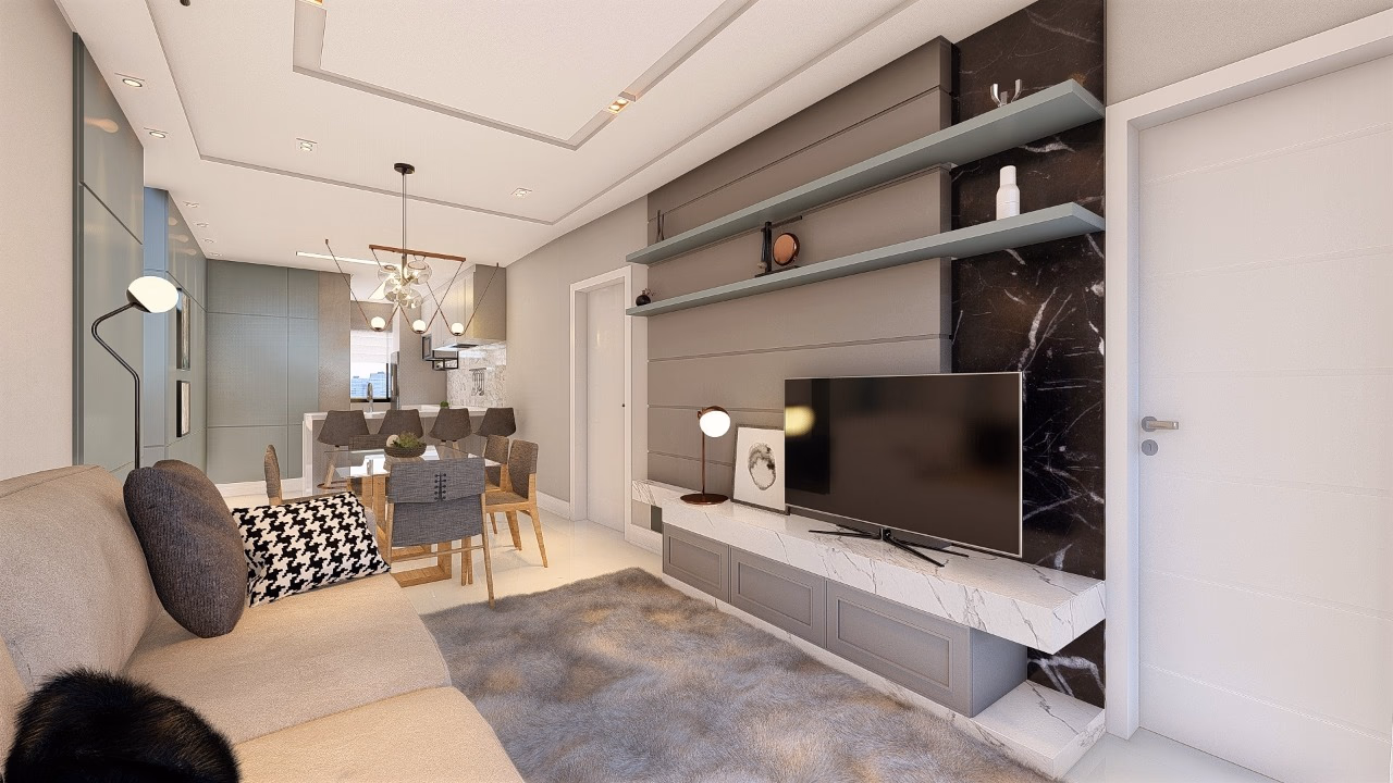 Apartamento 2 suítes em Balneário Perequê — Balneário Perequê