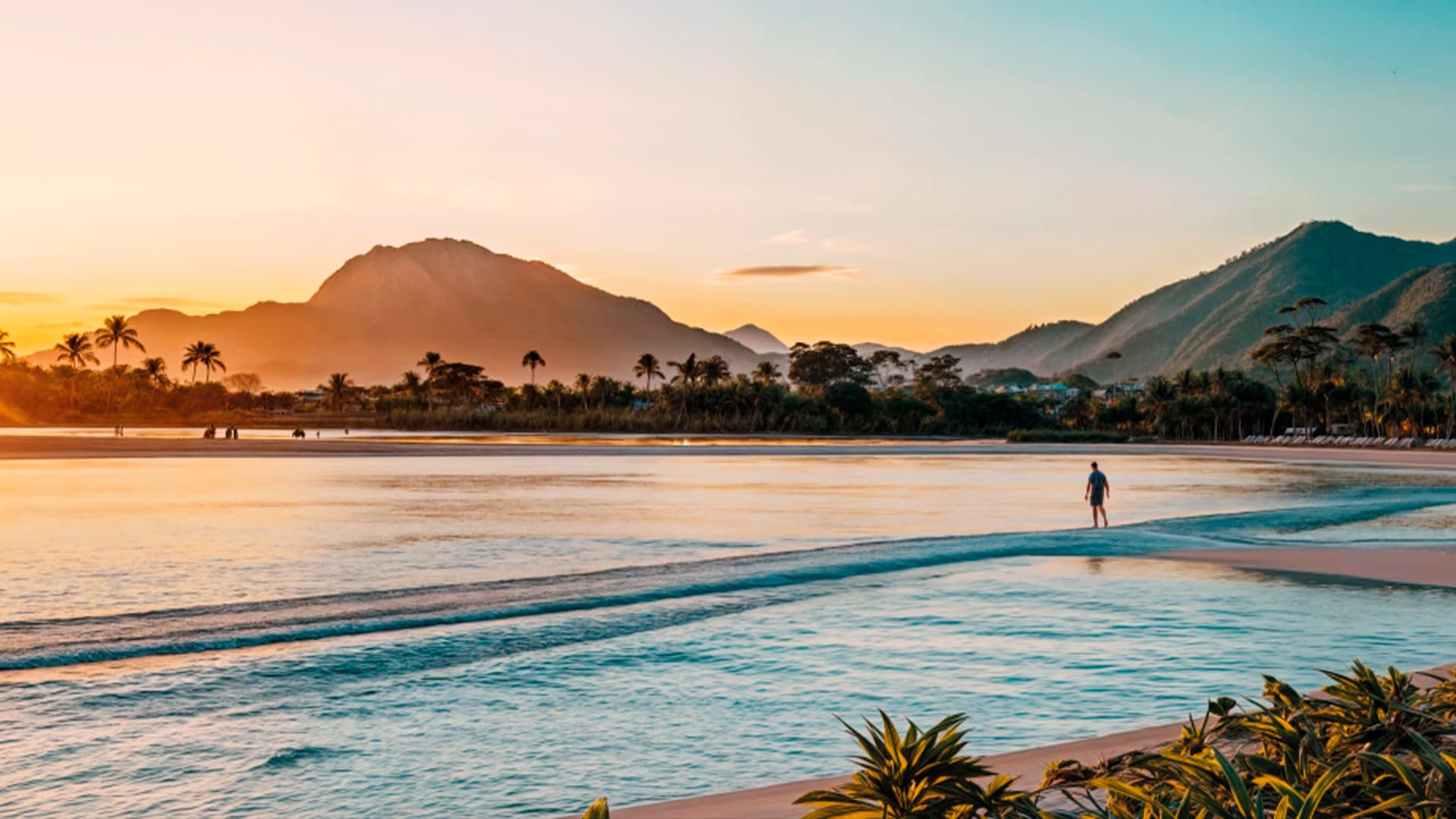 Piscina de ondas Wavegarden prevista para o All Resort, em Porto Belo