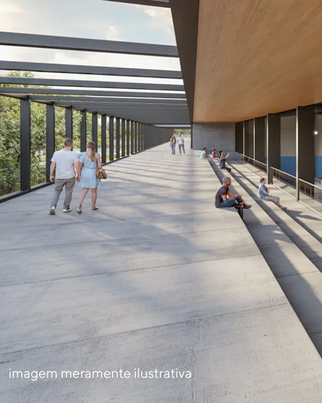 Área do Tennis All Resort, onde ficam os lotes à venda, em Porto Belo