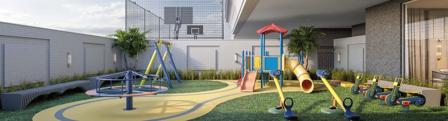 Playground do Ametista Home Club, em Itapema
