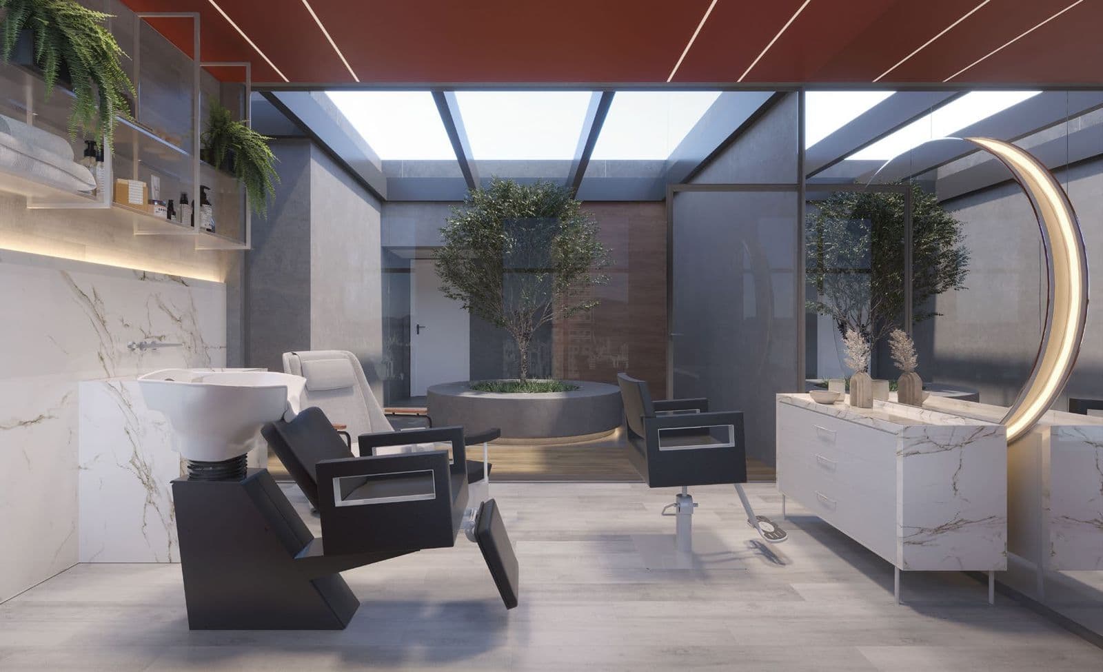 Beauty room do rooftop do Du-Art Tower Residence