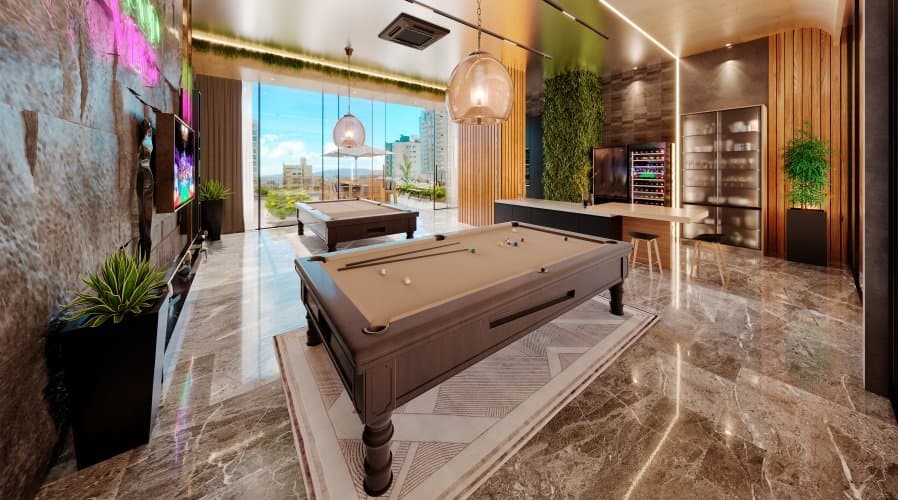 Espaço snooker do Empire 234