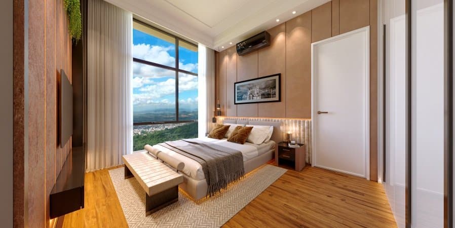 Suíte de um apartamento de quatro suítes do Empire 234