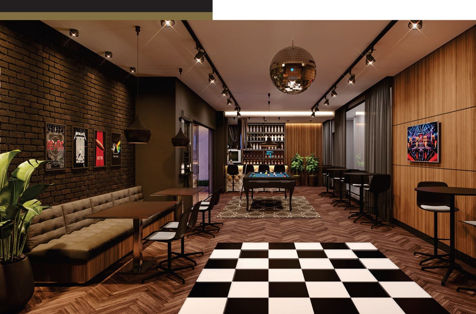 Pub do Exclusive 275, em Meia Praia, Itapema